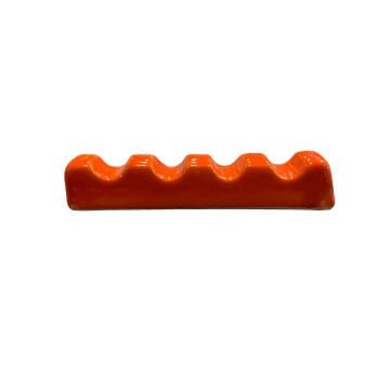 Tiryakiart Seramik Fırçalık Turuncu 4'lü