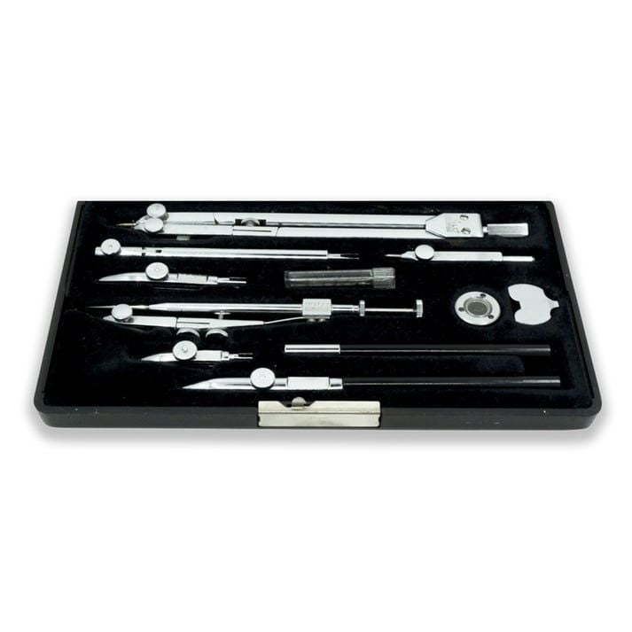 Wild Heerbrugg Riefler Antika Pergel Seti No:30