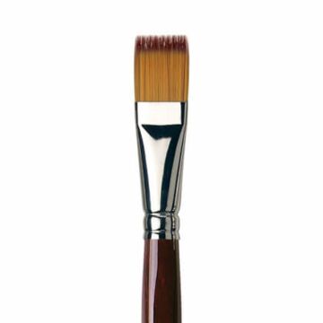 Da Vinci 1381 Serisi Fırça No:20 vario tip sentetik düz uçlu sulu boya ve hobi craft fırçası