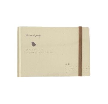Serendipity Birds Sketch Book Sert Kapak Ciltli A5 120 gr 88 yp