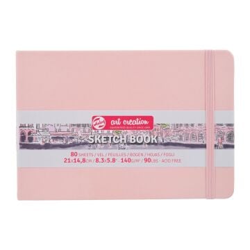 Talens Art Creation Sketch Book 14,8x21 cm Pastel Pink Eskiz Defteri 80 Yaprak 140 g