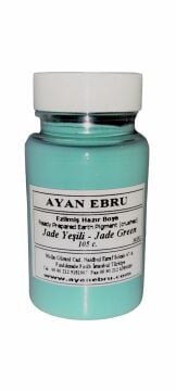 Ayan Ebru Ezilmiş Hazır Boya 105 cc Jade Yeşili