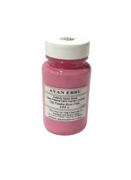 Ayan Ebru Ezilmiş Hazır Boya 105 cc Gül Pembe