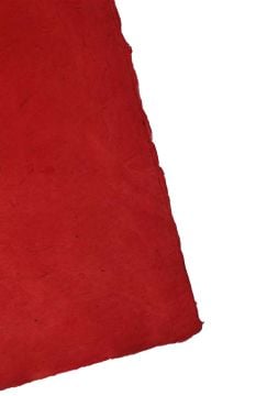 Tiryakiart Aharsız El Yapımı Asitsiz Nepal Kağıdı 70x100 cm 22 Red