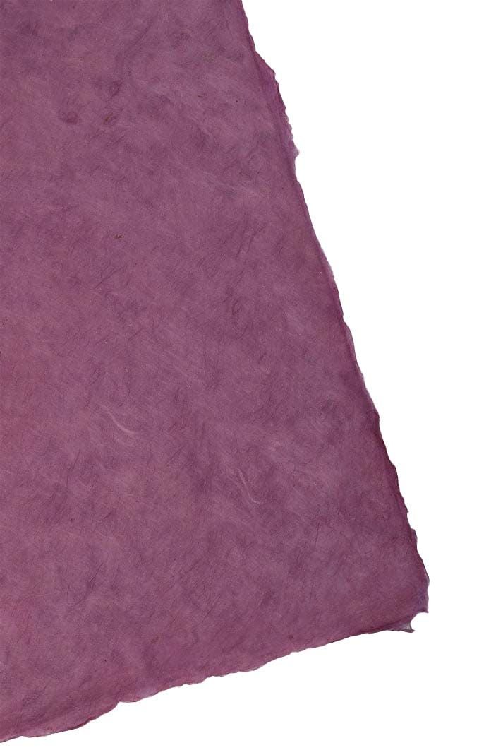 Tiryakiart Aharsız El Yapımı Asitsiz Nepal Kağıdı 70x100 cm 31 Purple