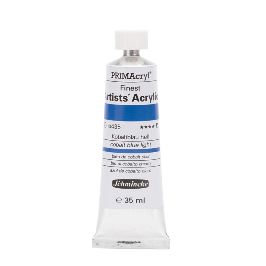 Schmincke 435 Cobalt Blue Light Primacryl Artist Akrilik Boya 35 ml Seri 4