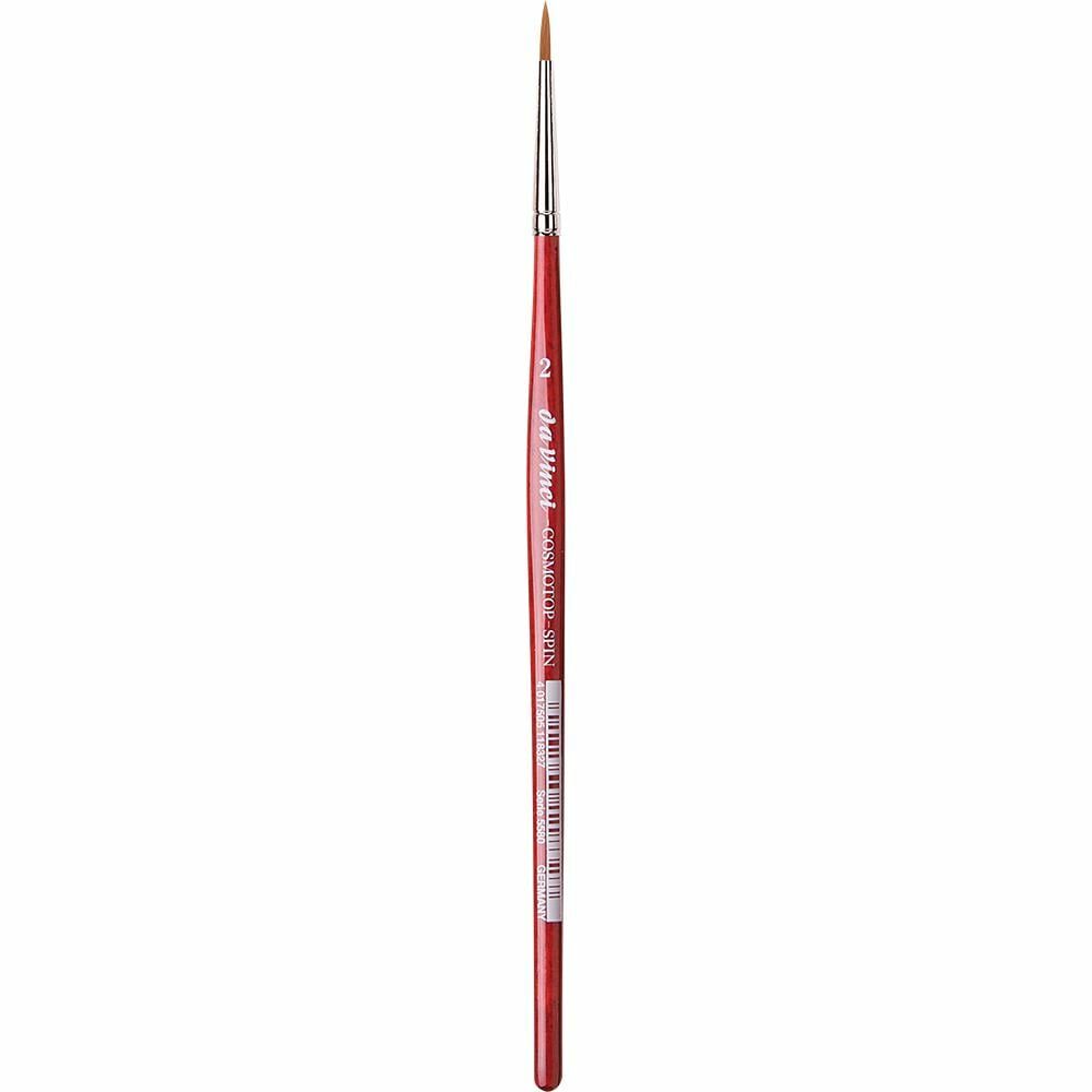 Da Vinci 5580 Serisi Fırça No:2 Cosmotop Spin Sentetik Yuvarlak Sulu Boya Fırçası