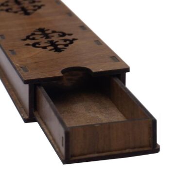 Karin Desenli Ahşap Kutu