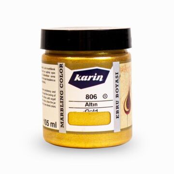 Karin Ebru Boyası 105 ml 806 Altın