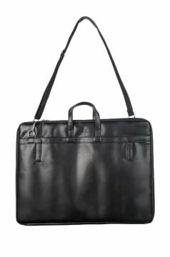 Bback 561 Suni Deri Proje Çantası Siyah 55x75 cm