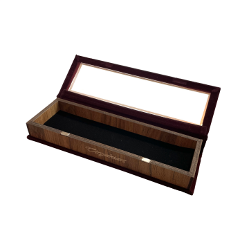 Tiryakiart Ahşap Kalemlik Küçük Boy Bordo