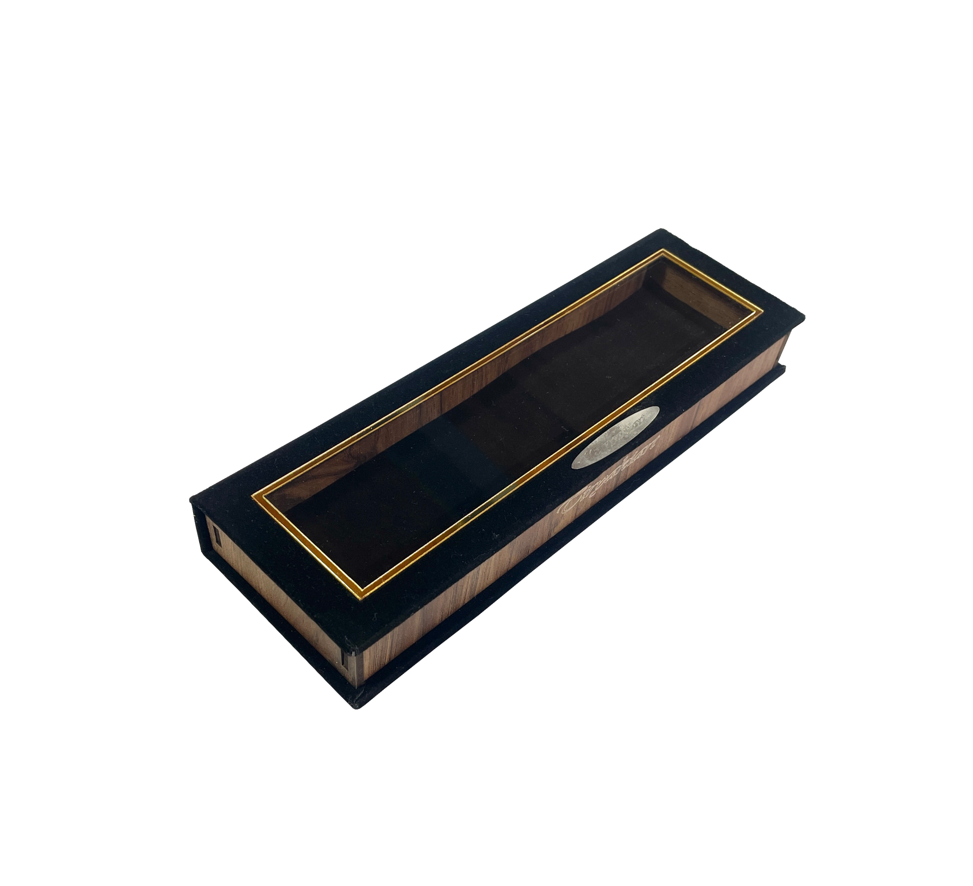 Tiryakiart Ahşap Kalemlik Küçük Boy Siyah