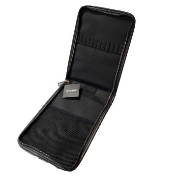 Bback 305 Kalemlik ve Fırçalık Suni Deri Fermuarlı 20x26 cm Siyah