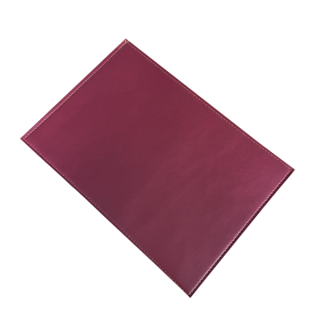 Tiryakiart Yazı Altlığı Suni Deri Bordo 27x39 cm