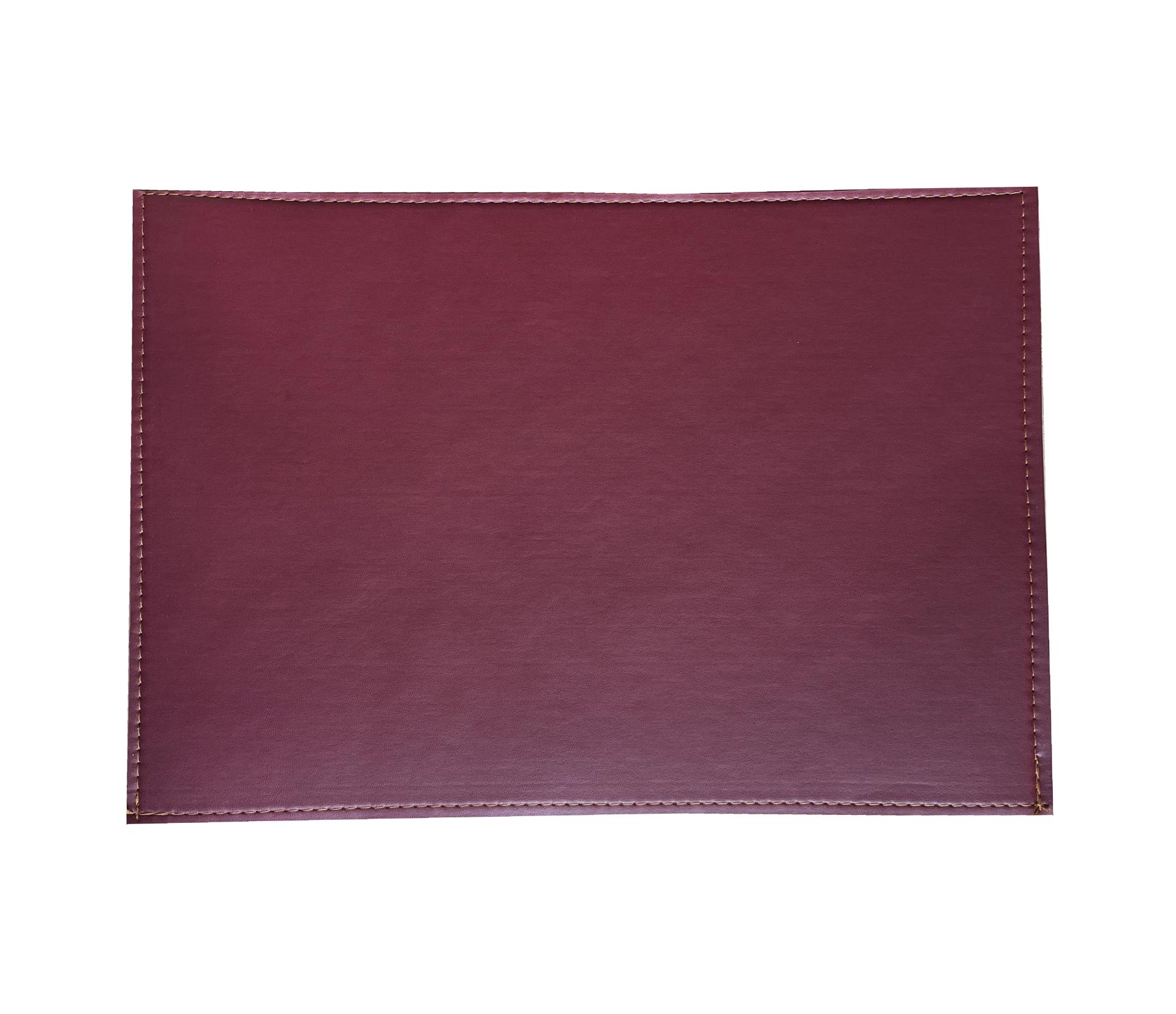 Tiryakiart Yazı Altlığı Suni Deri Bordo 27x39 cm