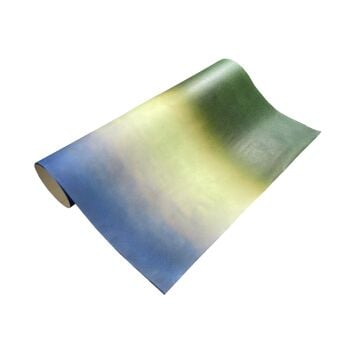 Tiryakiart Aharsız İtalyan Degrede Kağıt 70x100 cm - 1 (Koyu Yeşil, Açık Yeşil, Ultramarin)