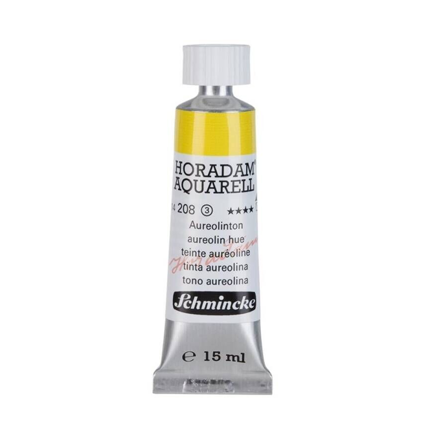 Schmincke Horadam Aquarell Artist Sulu Boya 15 ml Tüp Seri 3 208 Aureolin Hue