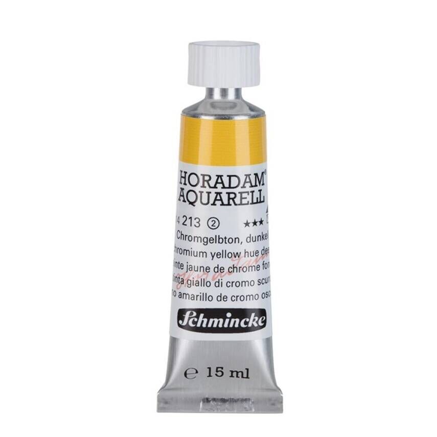Schmincke Horadam Aquarell Artist Sulu Boya 15 ml Tüp Seri 2 213 Chromium Yellow Hue Deep