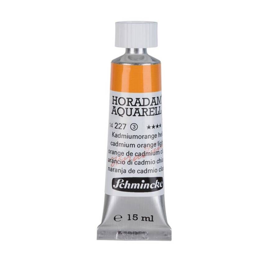 Schmincke Horadam Aquarell Artist Sulu Boya 15 ml Tüp Seri 3 227 Cadmium Orange Light