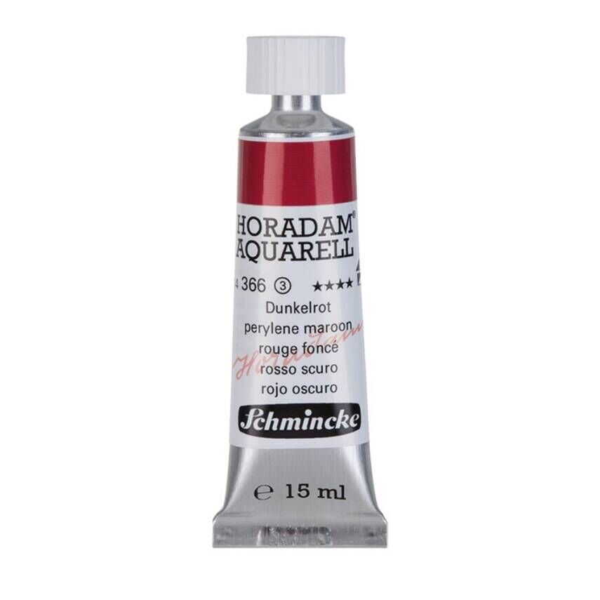 Schmincke Horadam Aquarell Artist Sulu Boya 15 ml Tüp Seri 3 366 Perylene Maroon