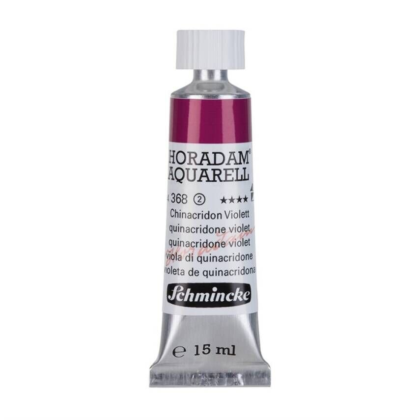 Schmincke Horadam Aquarell Artist Sulu Boya 15 ml Tüp Seri 2 368 Quinacridone Violet