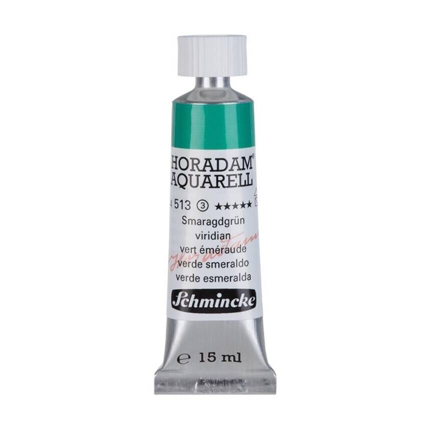 Schmincke Horadam Aquarell Artist Sulu Boya 15 ml Tüp Seri 3 513 Viridian