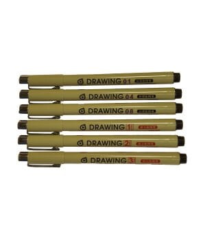 Eu - Leto Teknik Çizim Kalem Seti 6'Lı