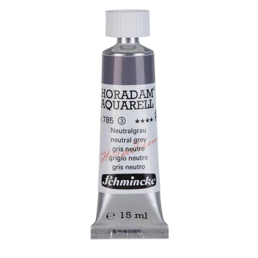 Schmincke Horadam Aquarell Artist Sulu Boya 15 ml Tüp Seri 3 785 Neutral Grey