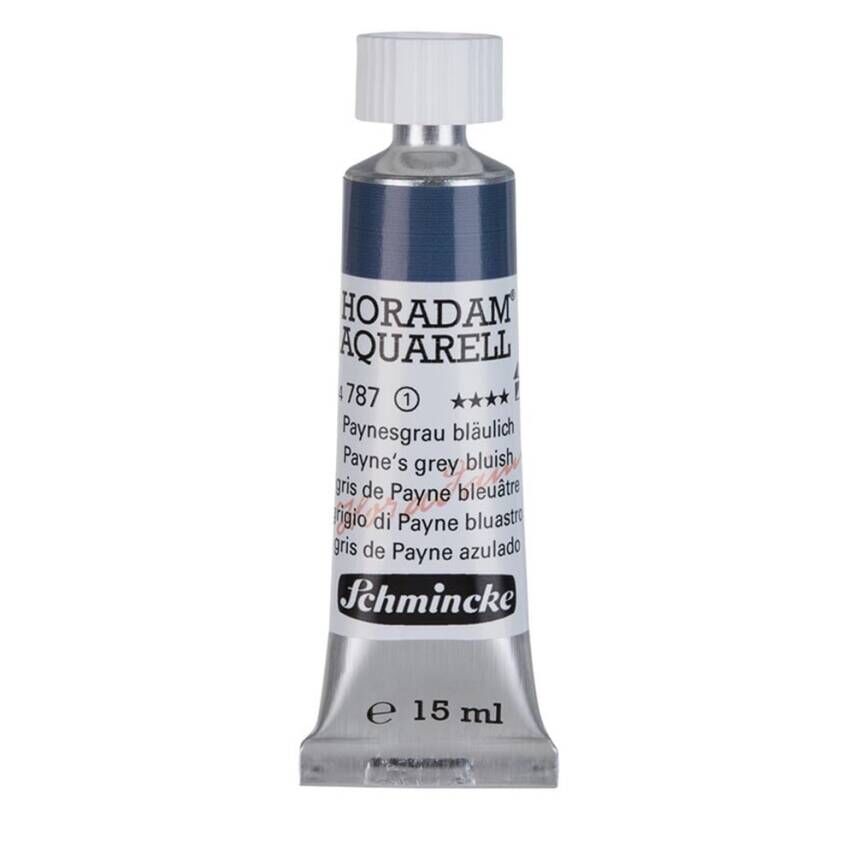 Schmincke Horadam Aquarell Artist Sulu Boya 15 ml Tüp Seri 1 787 Payne'S Grey Bluish