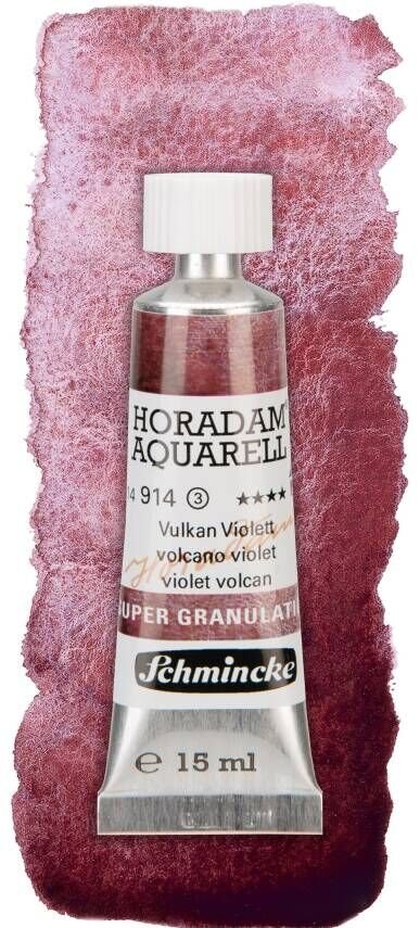 Schmincke Horadam Aquarell Super Granulation Sulu Boya 15 ml Tüp Seri 3 914 Volcano Violet