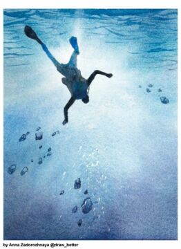 Schmincke Horadam Aquarell Super Granulation Sulu Boya 15 ml Tüp Seri 3 954 Deep Sea Green