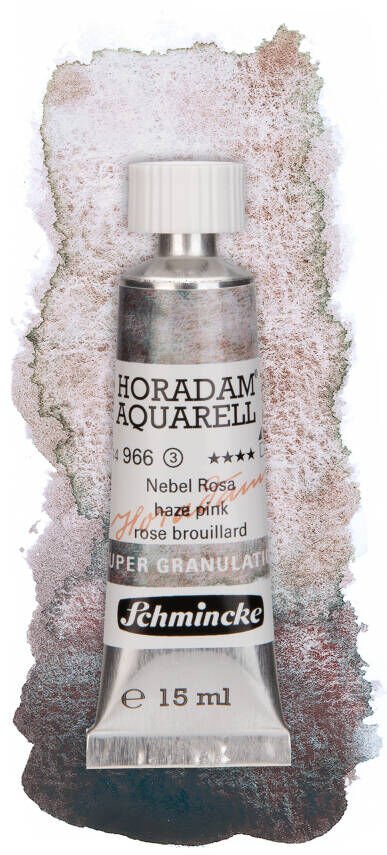 Schmincke Horadam Aquarell Super Granulation Sulu Boya 15 ml Tüp Seri 3 966 Haze Pink