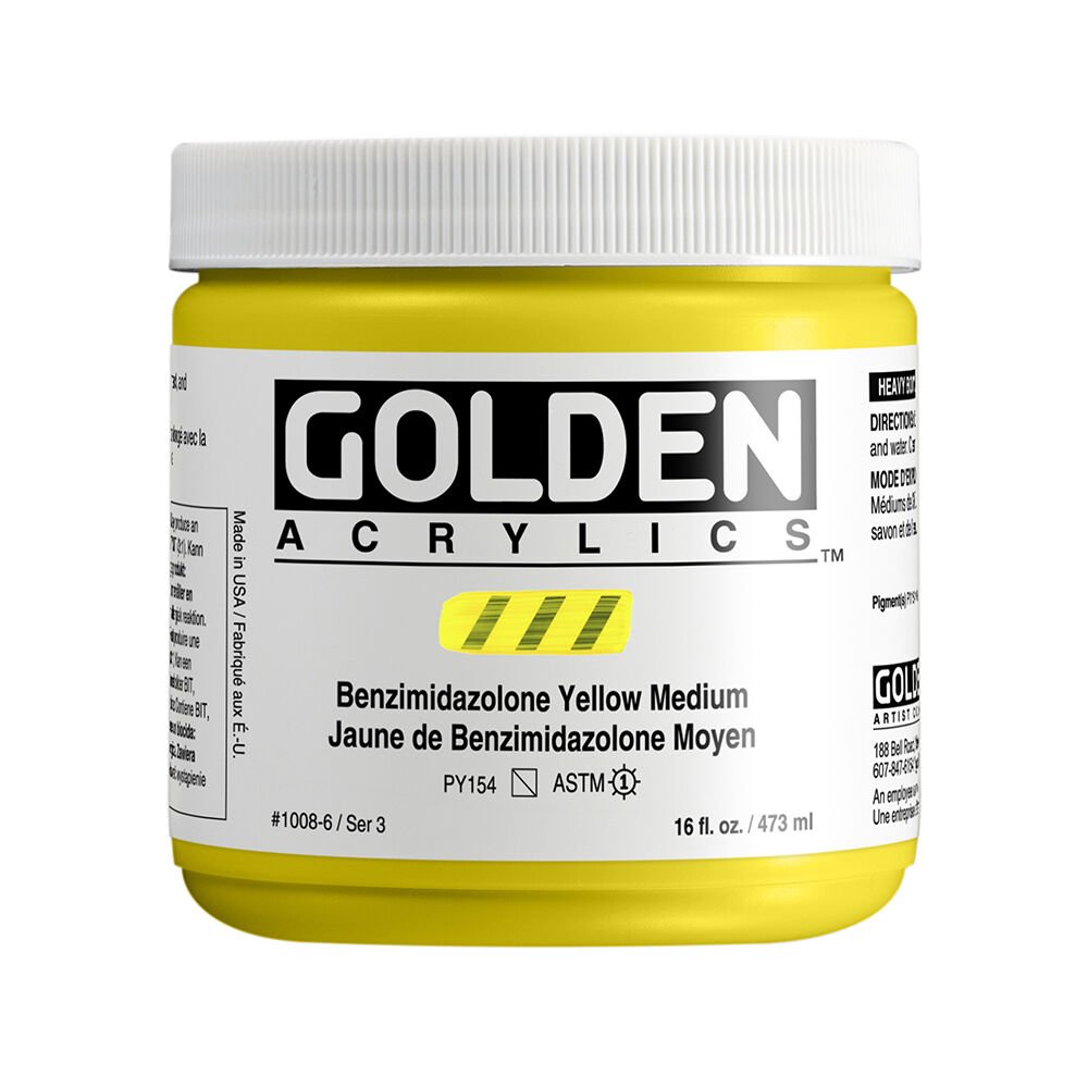 Golden Akrilik HB BNZMDZLN. YLW MED.473 ML
