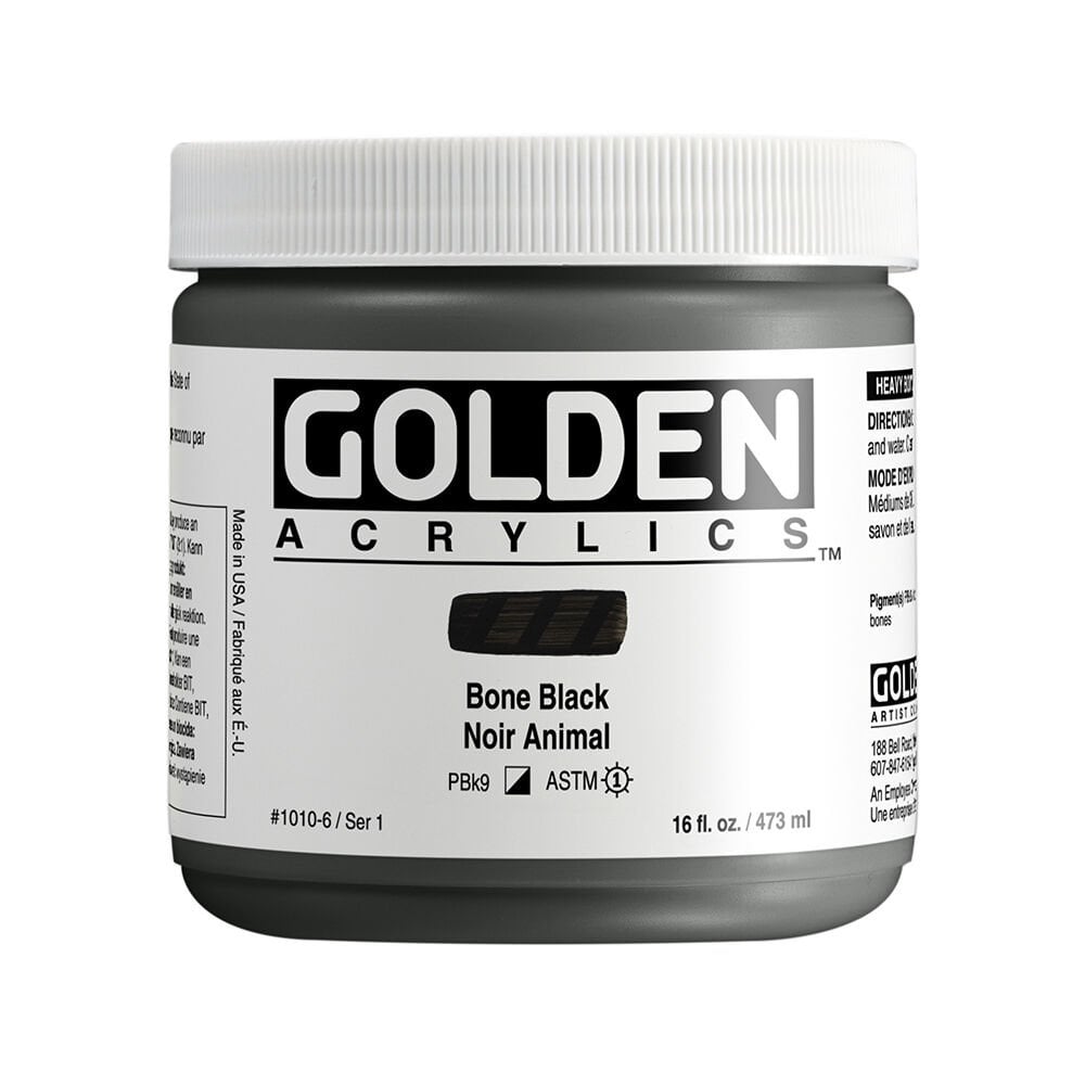 Golden Akrilik HB BONE BLACK 473 ML