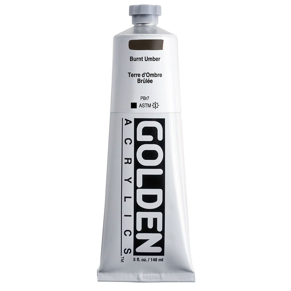 Golden Akrilik HB BURNT UMBER 148 ML