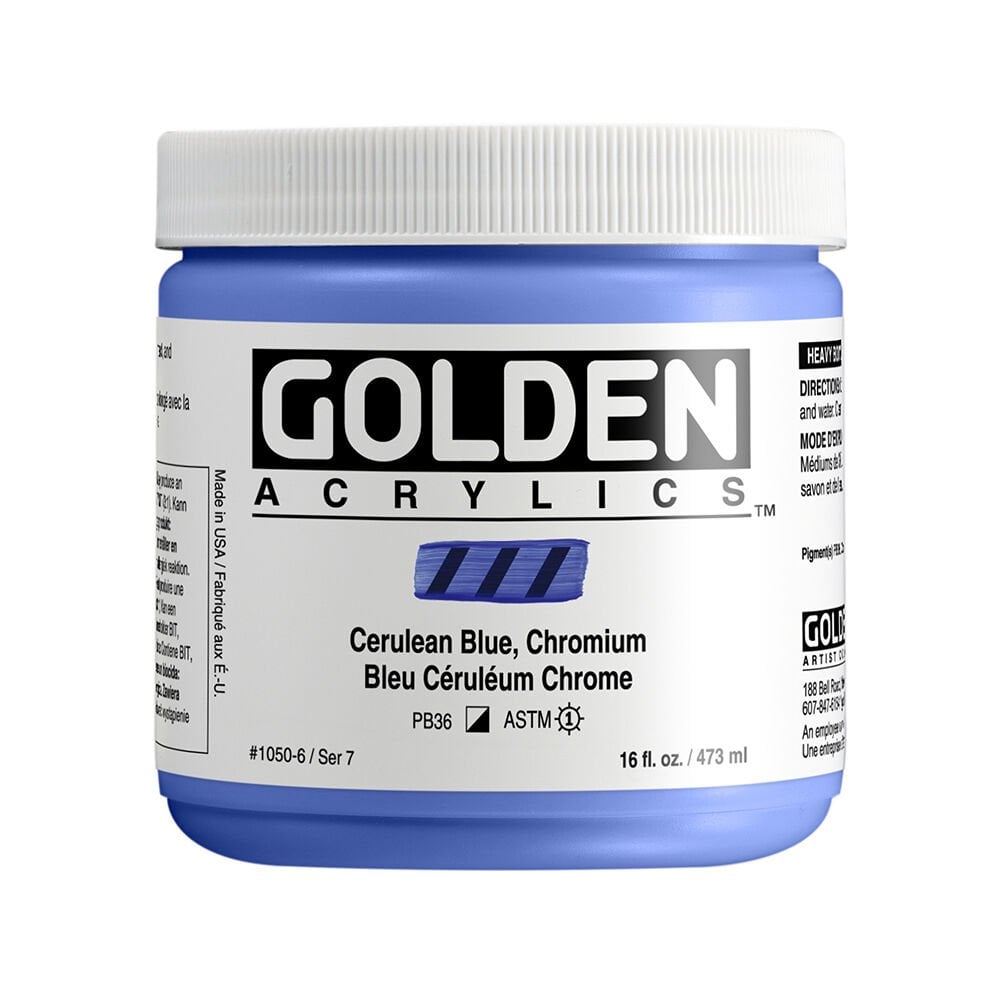 Golden Akrilik HB CERUl.BLUE CHROM. 473 ML