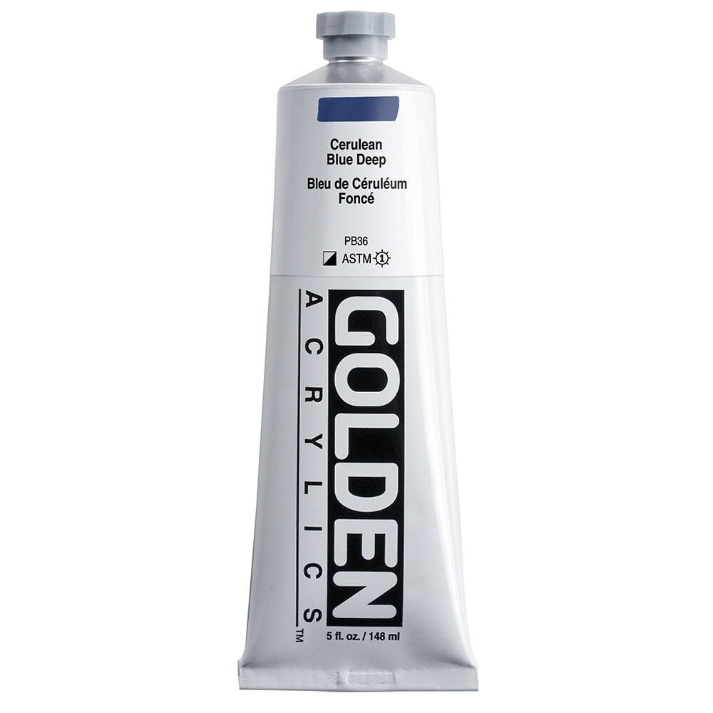 Golden Akrilik HB CERULEAN BLUE DEEP 148 ML