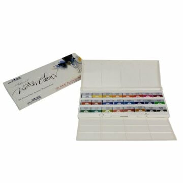 Afra Professional Water Colours Sulu Boya Seti Whole Pan / Büyük Boy Tablet 24'Lü