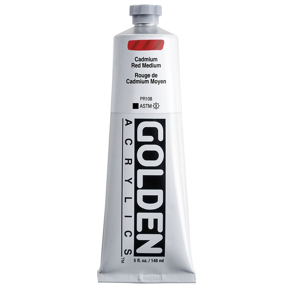 Golden Akrilik HB CADMIUM RED MEDIUM 148 ML