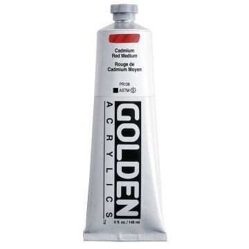 Golden Akrilik HB CADMIUM RED MEDIUM 148 ML