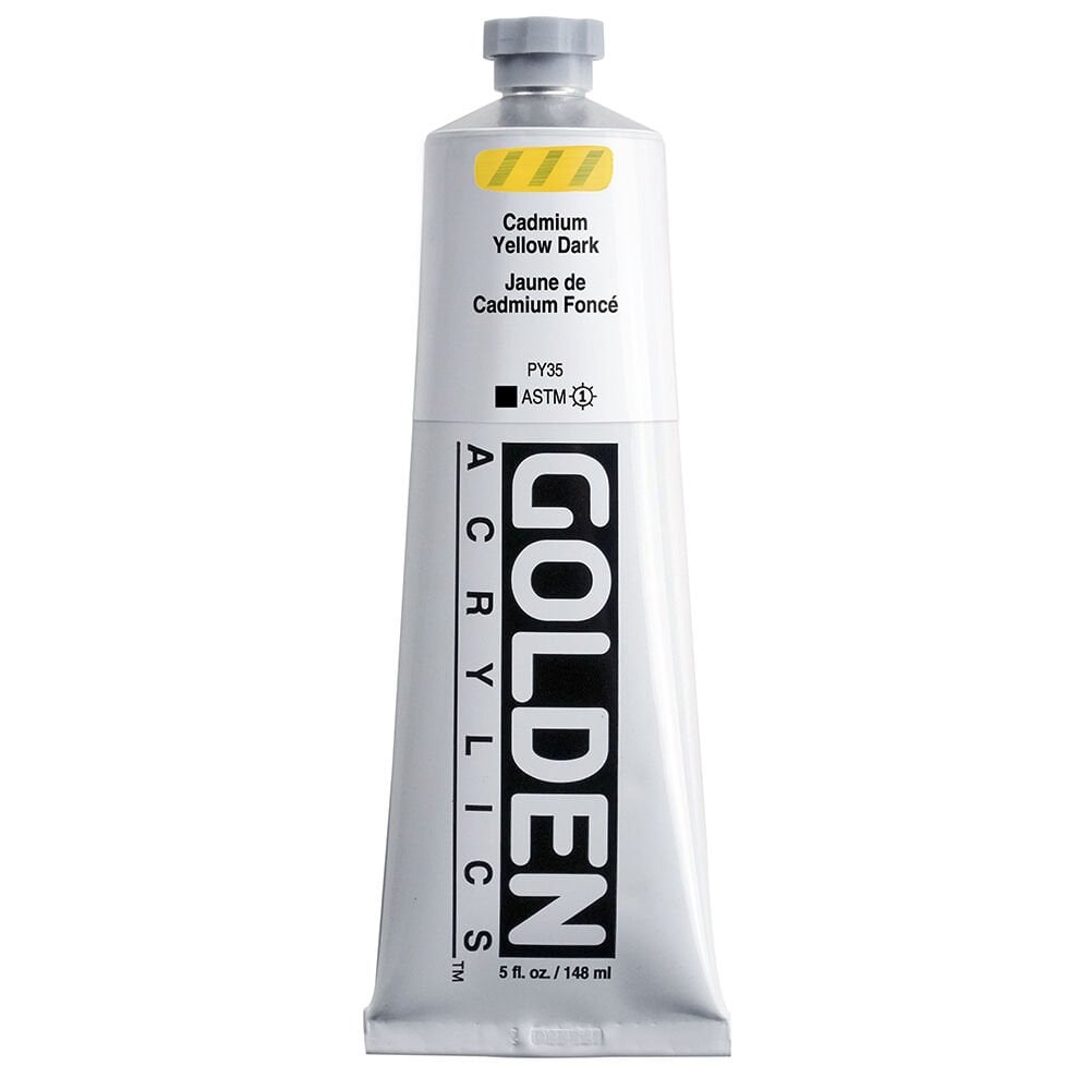 Golden Akrilik HB CADMIUM YELLOW DARK 148 ML