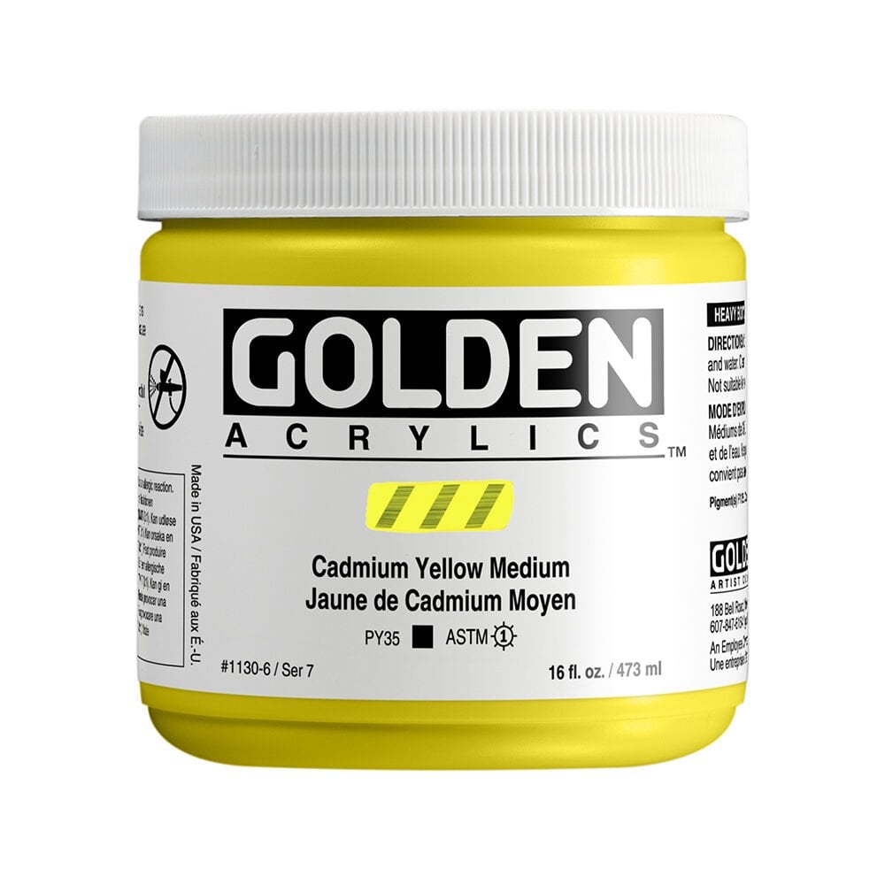 Golden Akrilik HB CADM.YLW.MED. 473 ML