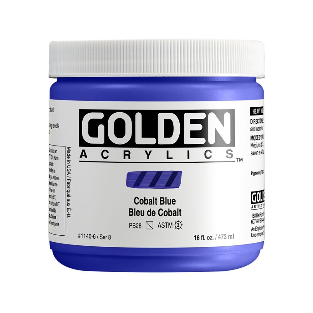 Golden Akrilik HB COBALT BLUE 473 ML