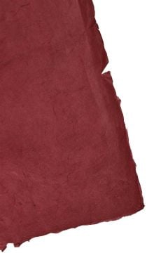 Tiryakiart Aharsız El Yapımı Asitsiz Nepal Kağıdı 50x70 cm 37 Red