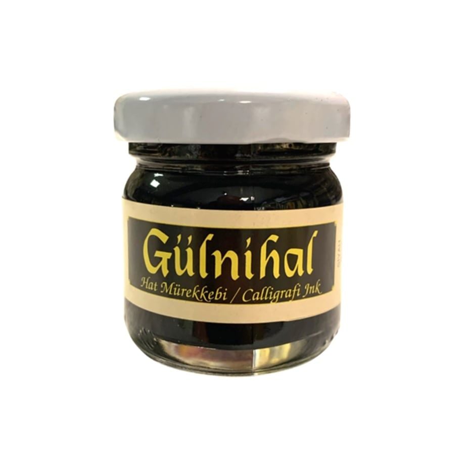 gülnihal hat mürekkebi miski amber 30 ml siyah