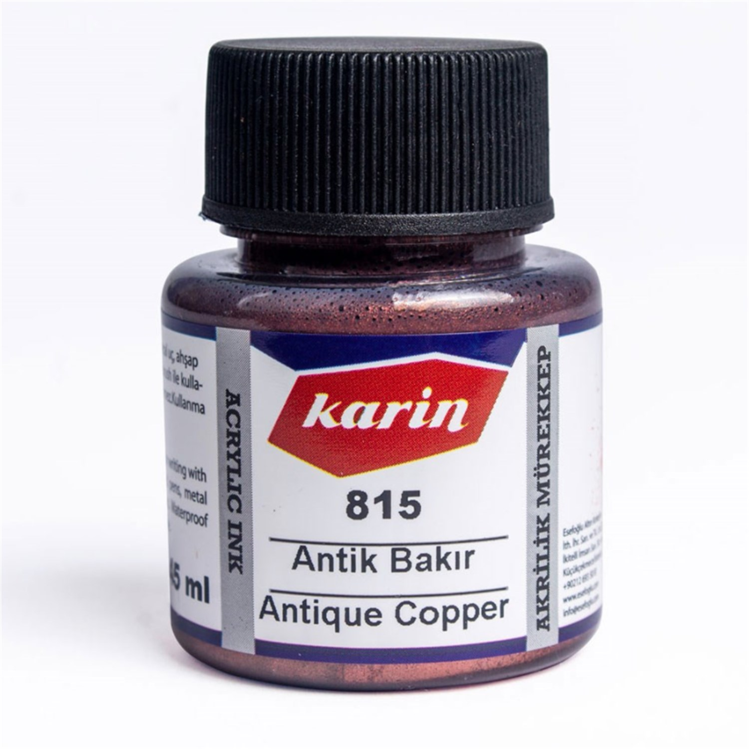 Karin 815 Antik Bakır Akrilik Mürekkep 45 ml