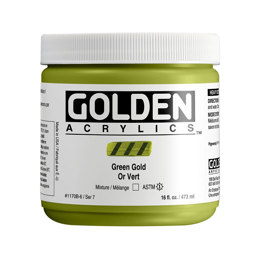 Golden Akrilik HB GREEN GOLD 473 ML