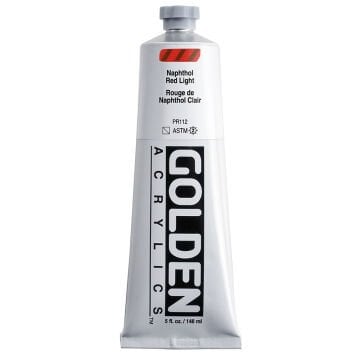 Golden Akrilik HB NAPHTHOL RED LIGHT 148 ML