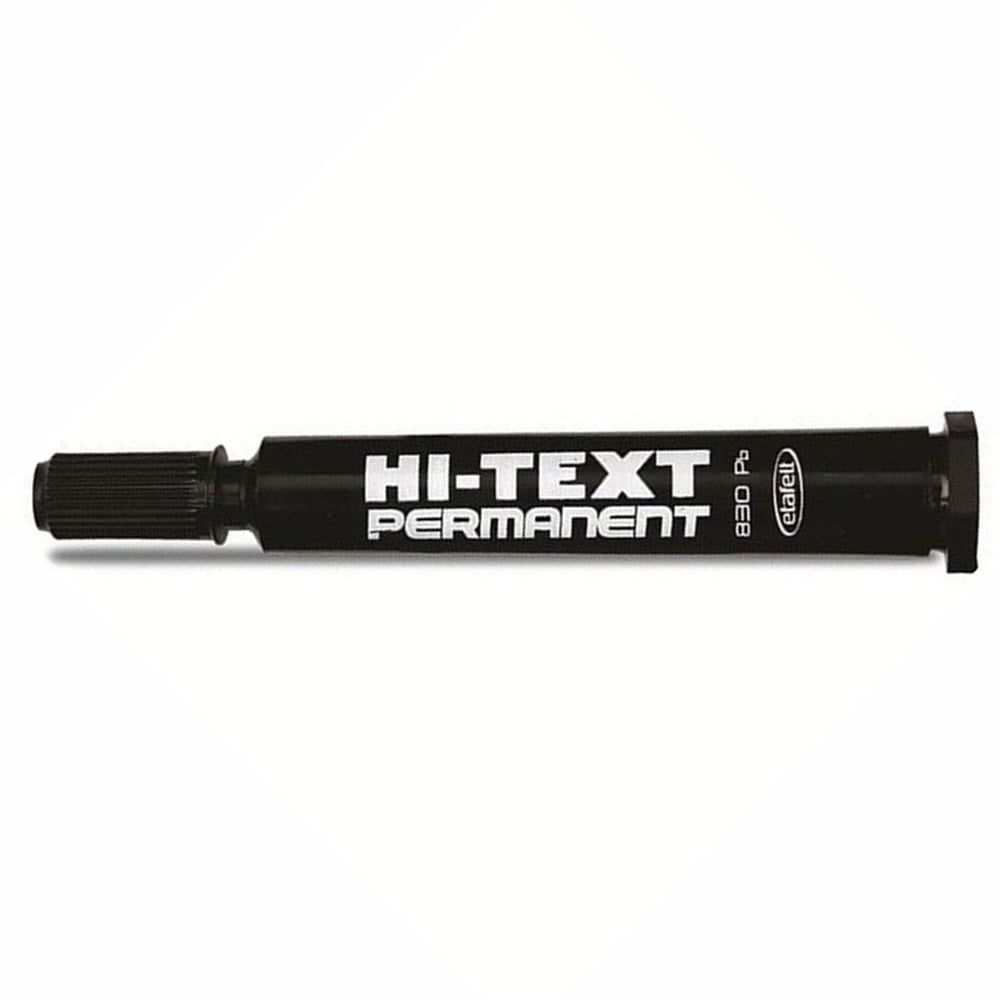 Hİ-TEXT PERMANENT MARKER YUVARLAK UÇ SİYAH 830PB