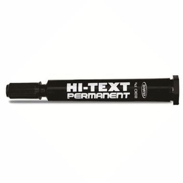 Hİ-TEXT PERMANENT MARKER YUVARLAK UÇ SİYAH 830PB